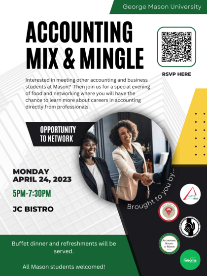 Flyer for the event inclinding a QR code to register for the event and the date and time it is taking place.