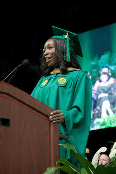 Alexis Anyang-Kusi, School of Business Graduation